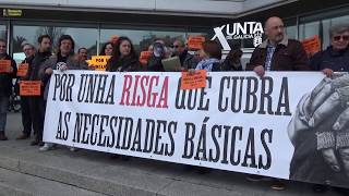 Vigo, en la Xunta de Galicia, por una RISGA decente. 13/03/2018
