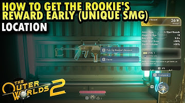 The Outer Worlds 2 : How To Get The Rookie