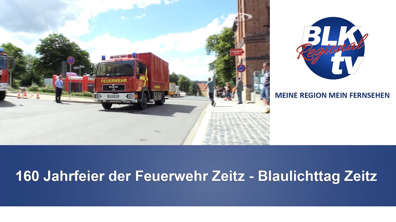160 Jahrfeier der Feuerwehr Zeitz - Blaulichttag Zeitz
