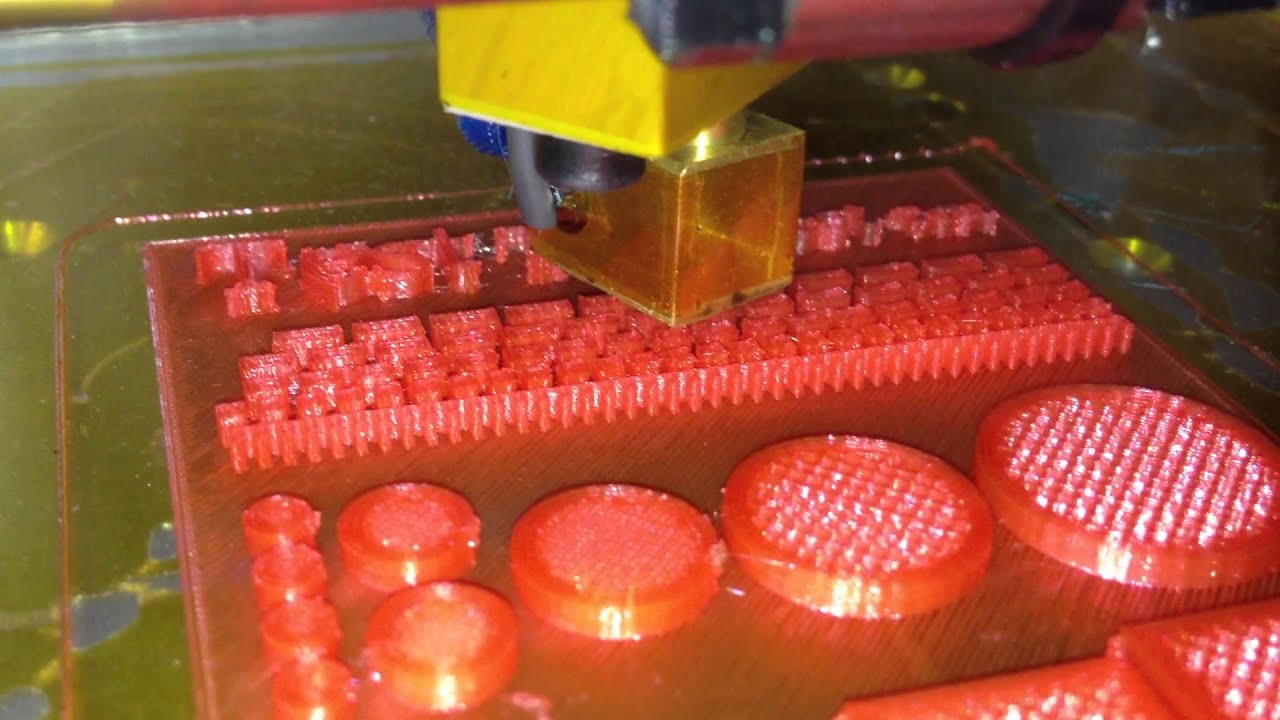 RepRap BCN3D hotend test (Ø0,35mm) - High Resolution