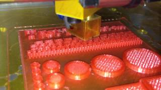 RepRap BCN3D hotend test (Ø0,35mm) - High Resolution