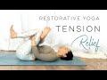 Restorative Yoga For Tension Relief | 30 Days Of Yoga