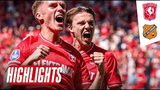 KNOTSGEKKE eerste helft met VEEL GOALS | FC Twente - FC Volendam (12-05-2024) | Highlights