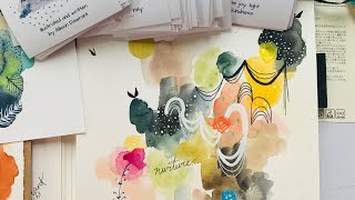 Canadian artist, Allison Dawrant, is creating an artist card deck.