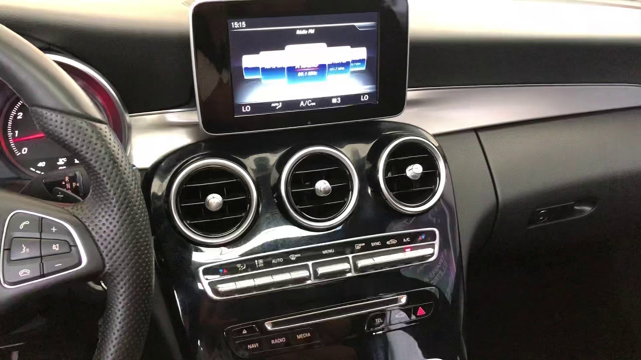 Mercedes C200 | 2016 - Instalação Apple Car Play - ArtsomAuto