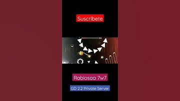 Rabiosaa 7w7 by JohaNoha (Normal 3*) - Geometry Dash 2.2 Private Server