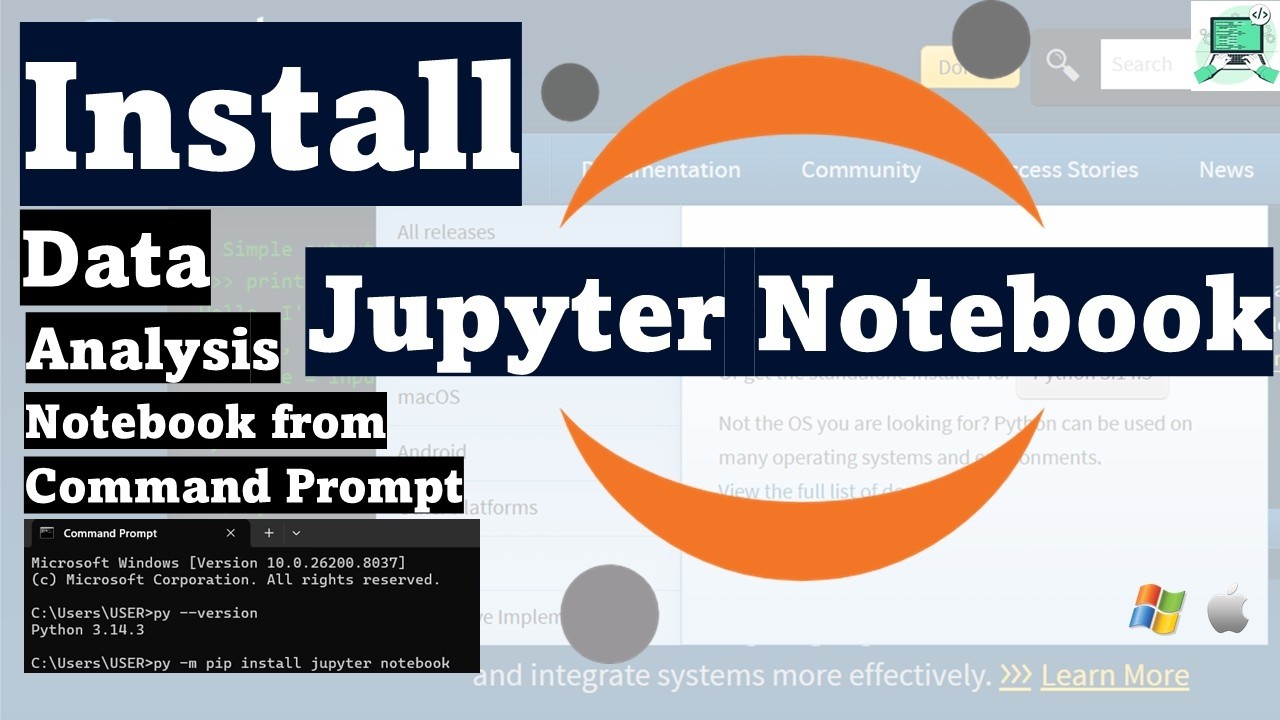 How to Install Jupyter Notebook on Windows 10/11 (2026) | Python Setup ...