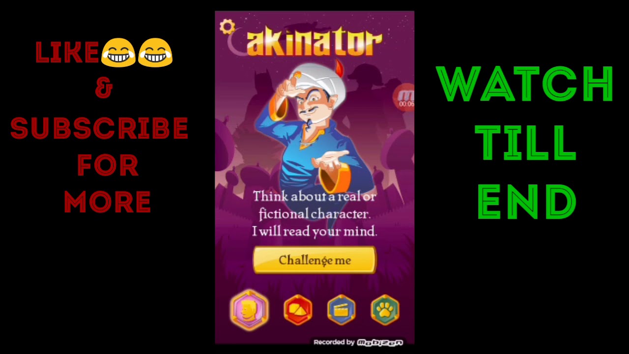 Akinator can really tell what i m thinking - YouTube