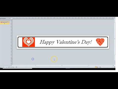 Microsoft Publisher: Banners