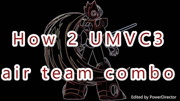 How to team air combo on Marvel vs Capcom 3
