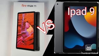 iPad 9 Vs Amazon Fire Max 11 Speed And Speaker Test