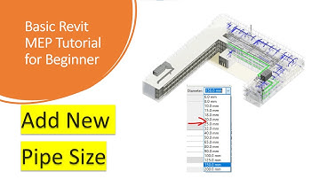 Revit MEP Tutorial 22: Nieuwe pijpmaat toevoegen