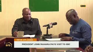 Download Lagu President Mahama brengt historisch bezoek aan GBC MP3