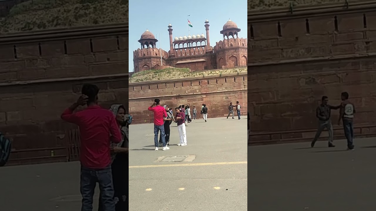Arpit kumar blogs Delhi to Lalkila Long video 