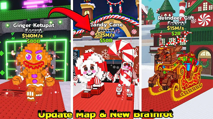Update Newest Christmas Map & New Christmas Brainrot - Steal a Brainrot