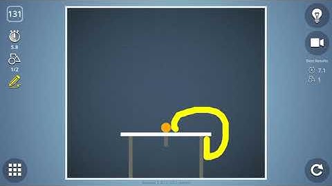 Brain It On! Level 131 In One Shape