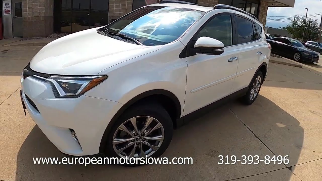 2018 Toyota Rav4 Limited AWD - YouTube