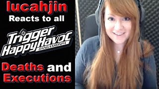 lucahjin Reacts to all Danganronpa: Trigger Happy Havoc Deaths and Executions!