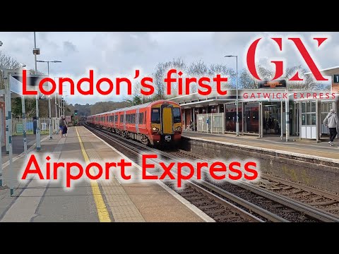 The History of the Gatwick Express Train Service