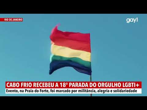 18ª Parada LGBTI+ de Cabo Frio é marcado por militância, alegria e solidariedade