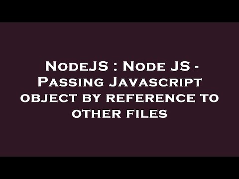 NodeJS : Node