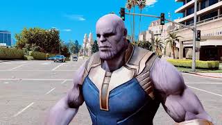 ТАНОС УНИЧТОЖИЛ ЗЕМЛЮ И ВСЁ ЧЕЛОВЕЧЕСТВО В ГТА 5 МОДЫ! THANOS ОБЗОР МОДА GTA 5! ГТА МОД MODS ИГРЫ