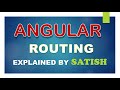 #angular Angular | Routing in Angular |  Dynamic Routes | Nested Routes | Navigation Using Routes