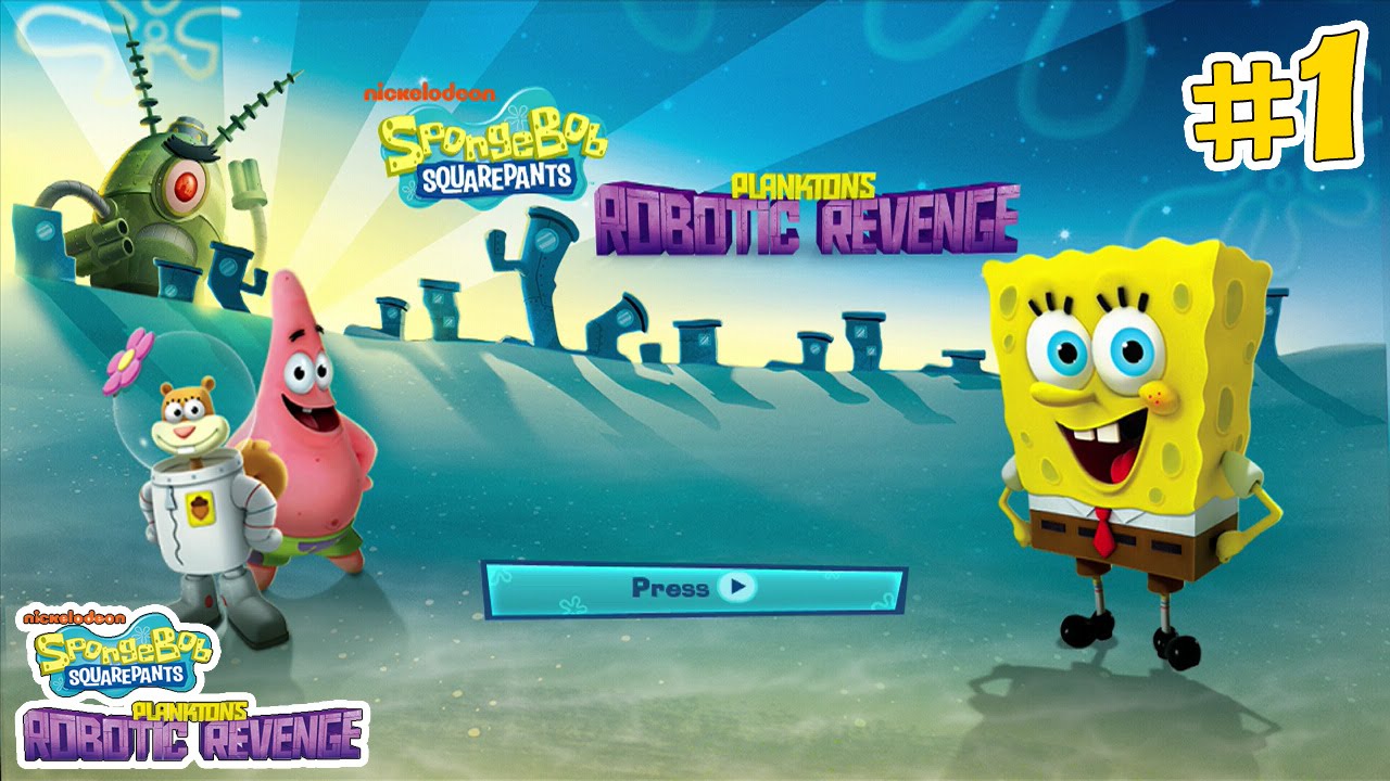 Bob Esponja Calca Quadrada Plankton S Robotic Revenge O Inicio - roblox viramos o bob esponja spongebob movie adventure youtube