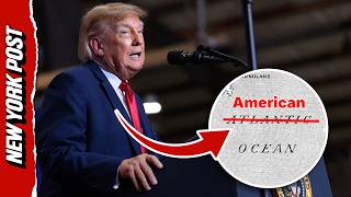 Trump Jokes About Renaming Atlantic Ocean to 'American Ocean' During Rally Speech