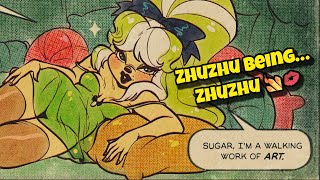 Speed Draw: The Puppettes- Zhuzhu intro comic 💅💋
