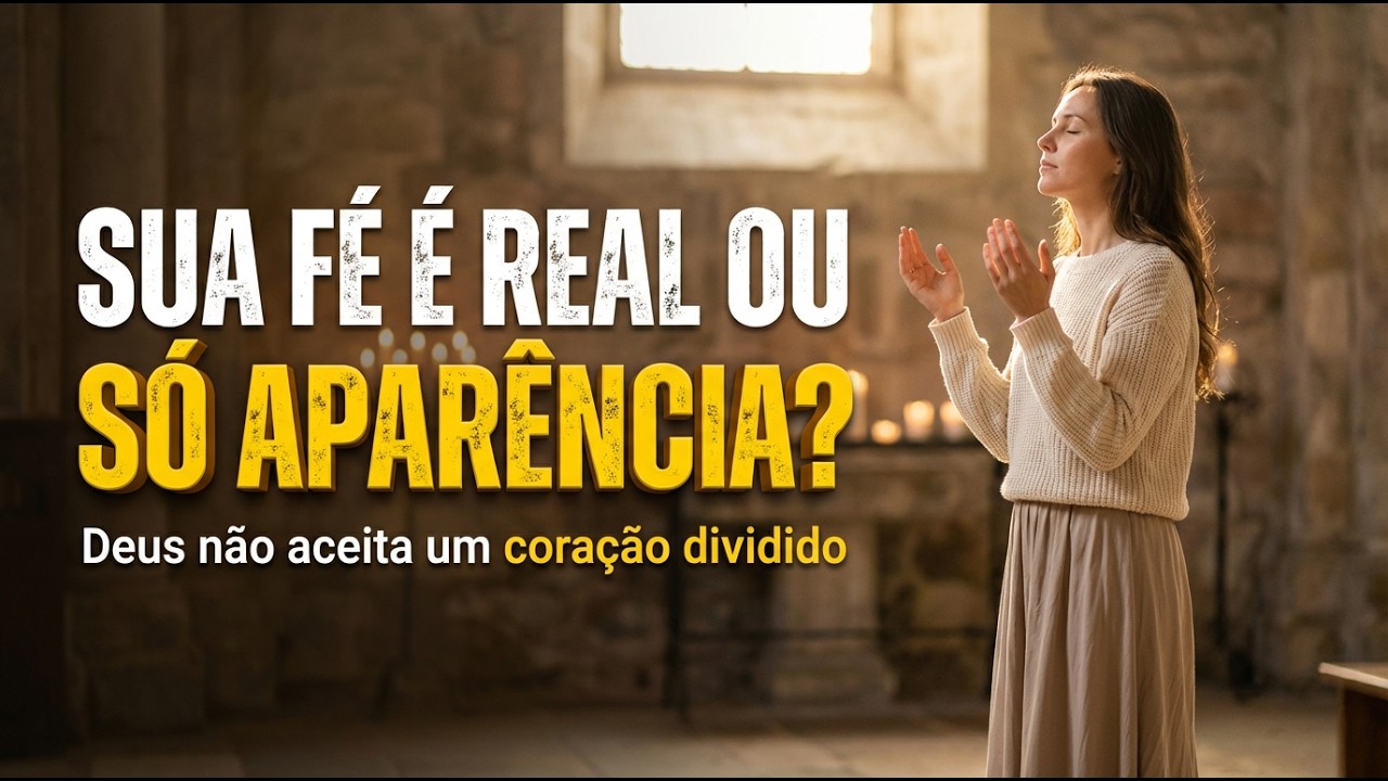 O Evangelho que te conforta mas não te confronta é uma MENTIRA. Deus está expondo a fé de fachada