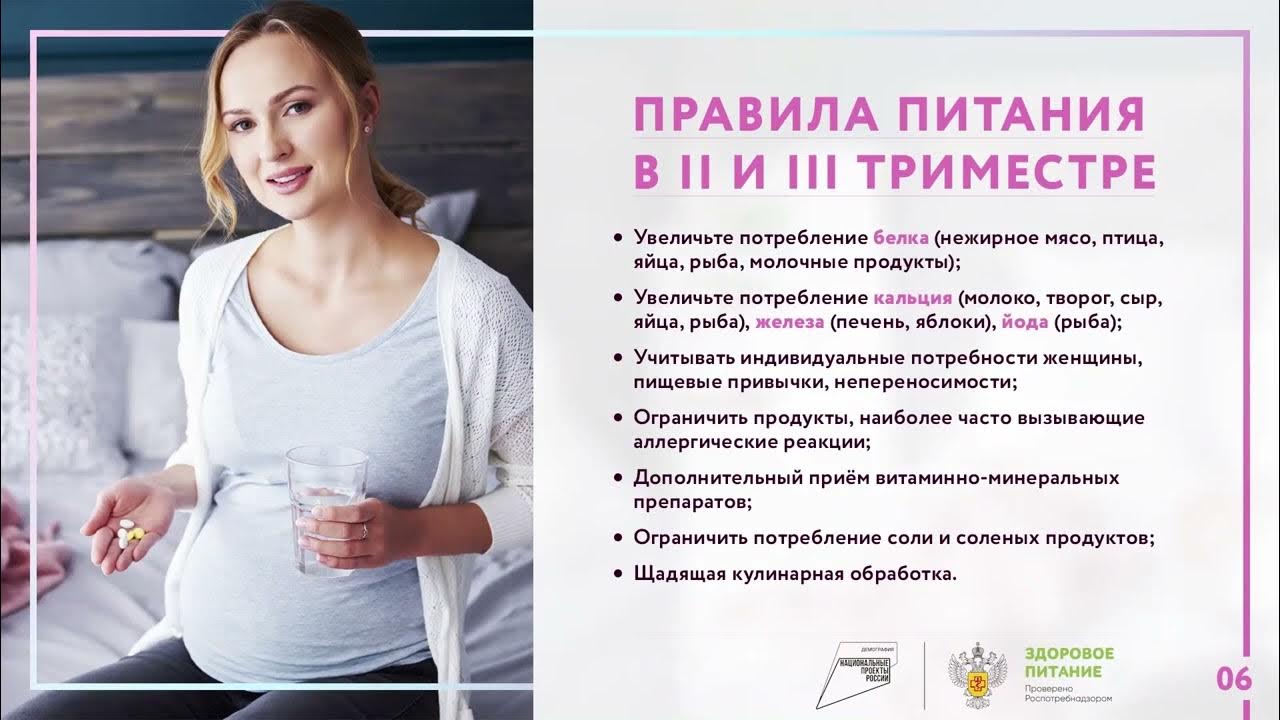 Здоровое питание для беременных и кормящих женщин - YouTube