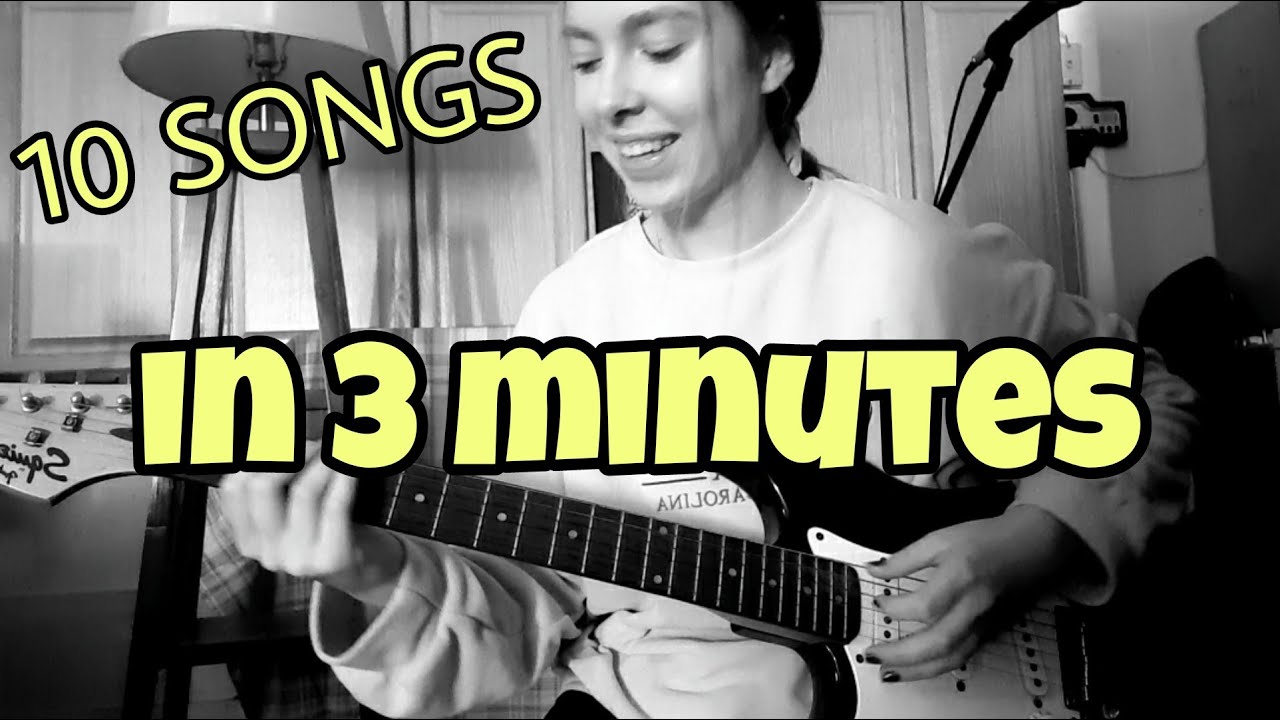 10 Electric Guitar Songs (EASY) in 3 minutes! YouTube