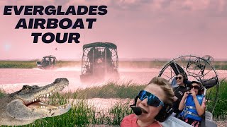 Florida Everglades National Park Airboat Tour! #florida #everglades #alligator #airboat