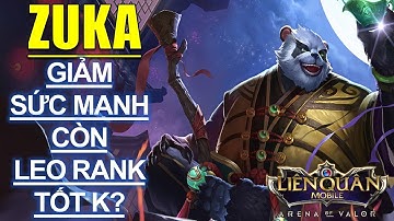 Zuka béo leo rank phiên bản mới giáng sinh Lễ hội mùa đông còn tốt k? và cách lên đồ mới liên quân