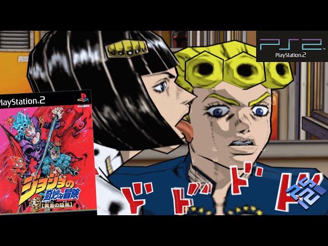 Emulação - Jojo no Kimyou na Bouken: Ougon no Kaze in-game no Play! (PS2) 