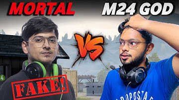 😤 Fake MORTAL Call Me Noob | 1v1 TDM Challenge Match | Android Gamer - BGMI