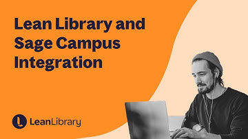 Lean Library and Sage Campus Integration