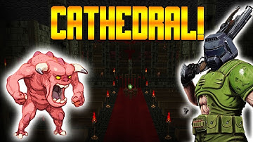 Cathedral.wad! Doom 2 Custom Level Mod Full Playthrough!