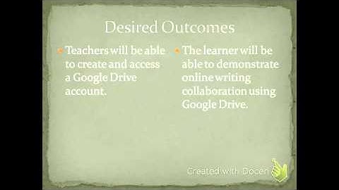 Professional Development Introduction Video - Google Drive