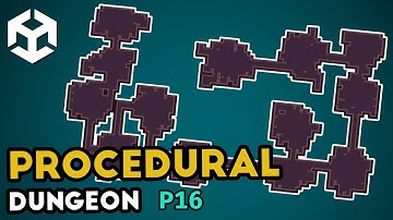 Connecting rooms using corridors - P16 - Unity Procedural Generation of a 2D Dungeon
