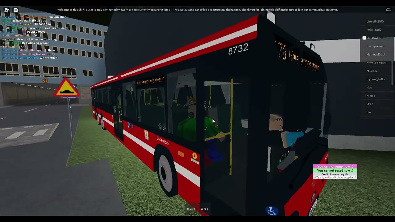 Roblox. Stockholm. Bus 178 Ride From Kista Centrum To Helenelunds Train Station!