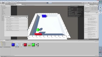 Unity3D Training neural AI in ping pong