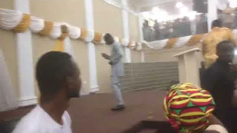 Bobolebobo dance by Prophet Mafred Acheampong at Swedru