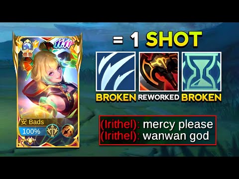 GLOBAL WANWAN NEW 1 HIT BUILD 2024!! BEST BROKEN BUILD COMBO?!!