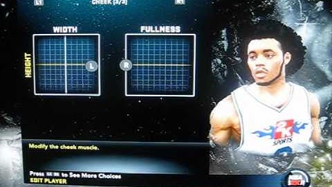 How to create Travie McCoy on NBA 2k11