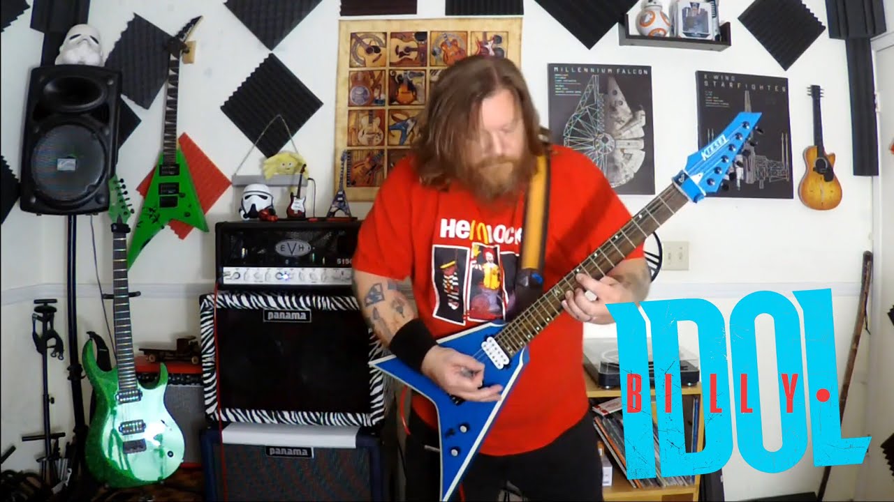 Billy Idol Rebel Yell Acoustic Cover
