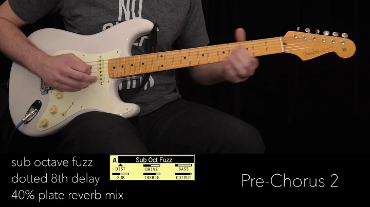 "Hindsight" Lead Guitar Tutorial - Hillsong Young & Free