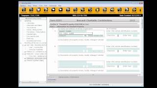 AccuTax DataBase Menu