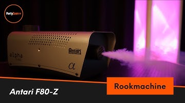Antari F80-Z | Compacte Rookmachine | PartyZaan productvideo